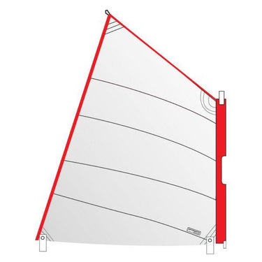 Optimist White Sleeve Pocket Sail - Viking Marine