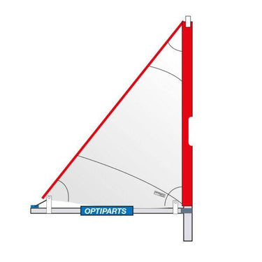 Optimist Trisail with Boom, Mast and Mast Extender EX1064 - Viking Marine