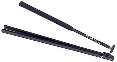 Tiller With Deluxe Extension Black. Ano. - vikingmarine