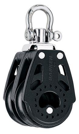 Harken 2638 40mm Double Carbo Airblock - Viking Marine