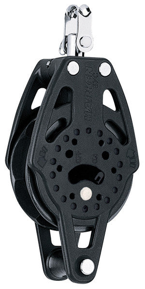 Harken 57mm Carbo Ratchet Block w/Becket 2136 - vikingmarine