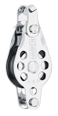 Harken 2.00 Single Wire Block w/Becket 314 - vikingmarine