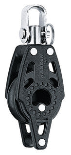 Harken 29mm Single Swivel Carbo Block w/Becket 341 - vikingmarine