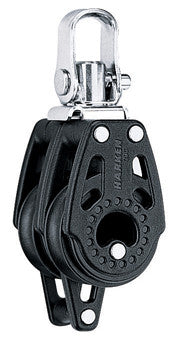 Harken 29mm Double Swivel Carbo Block w/Becket 343 - vikingmarine