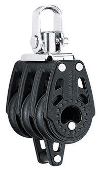 Harken 29mm Triple Swivel Carbo Block w/Becket 345 - vikingmarine