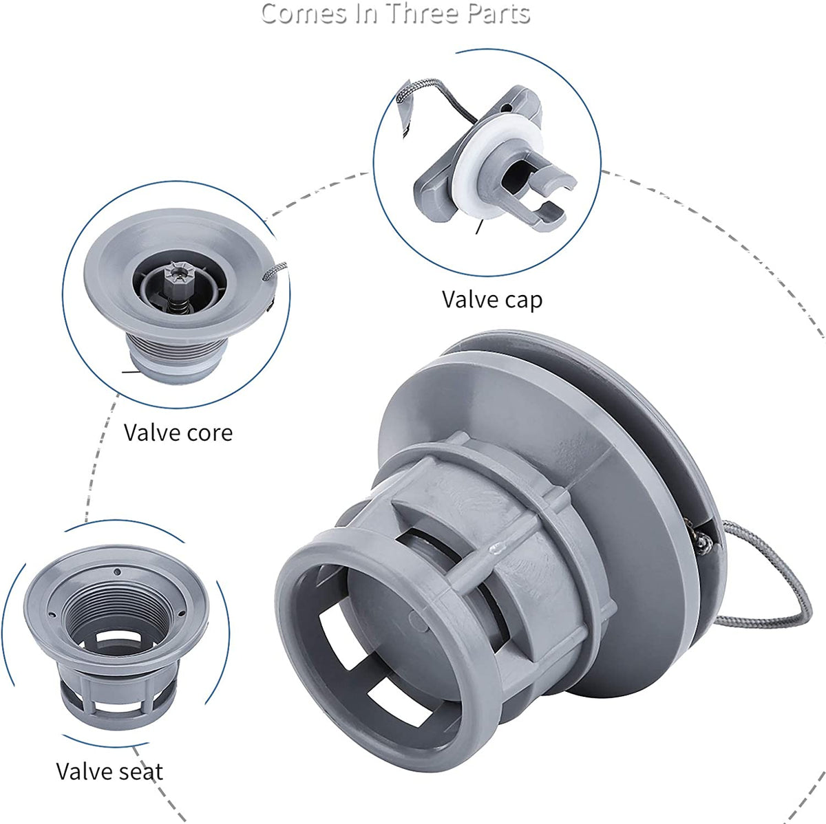 Waveline Replacement Valve for ST / XT / Dinghies Viking Marine