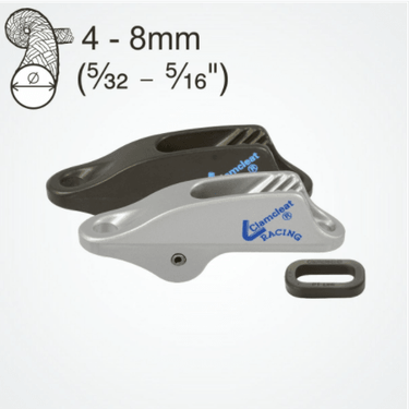 Clamcleat CL253 Trapeze and Vang Cleat - Viking Marine