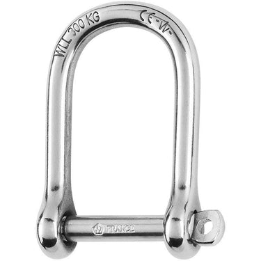 Wichard Forged CE Stainless St Self Locking Wide Shackles - Viking Marine