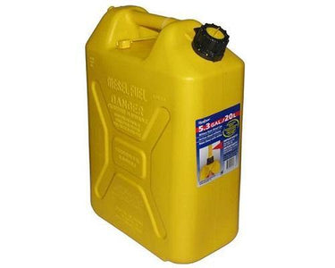 Diesel Jerry Can 20L Yellow - Viking Marine