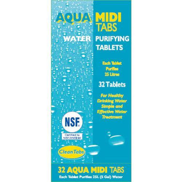 Aqua Midi Tabs - Water Purifying Tablets - Viking Marine