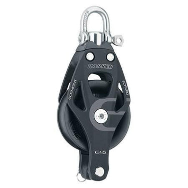 Harken 45mm Aluminum Element Block — Swivel, Becket 6231 - Viking Marine