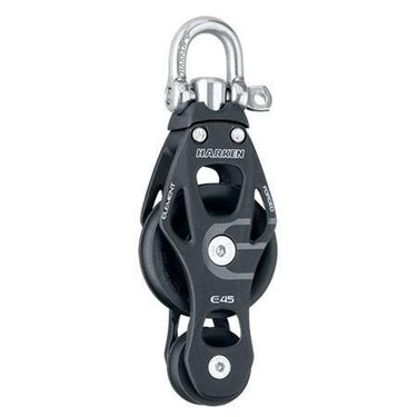 Harken 45mm Aluminum Element Fiddle Block — Swivel 6232 - Viking Marine