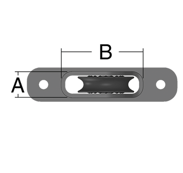 Harken 30mm Protexit Single Thru Deck Block - Viking Marine
