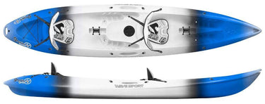 Wave Sport Scooter Gemini Tandem Kayak - Viking Marine