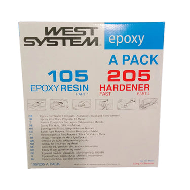 West System Epoxy A-Pack 1KG Repair Kit