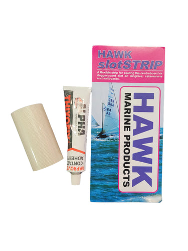 Hawk Slot Strip including glue