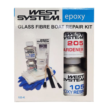 West System Epoxy Glass Fibre Boat Repair Kit 105_K