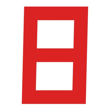Digital 8 Sail Number - 235mm & 300mm