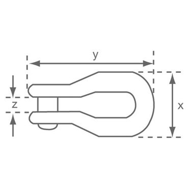 Allen Sail Shackles - Pack of 5