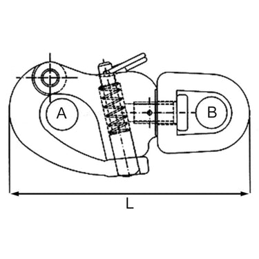 Fixed Eye Snap Shackle