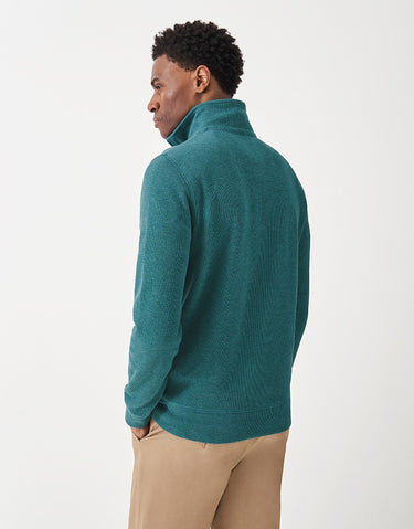 Crew Clothing French Rib Half Zip