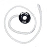Replacement halyard line with spliced on low friction ring - vikingmarine