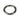 Stainless Steel ring for Optimist Mainsheet EX1362 - Viking Marine