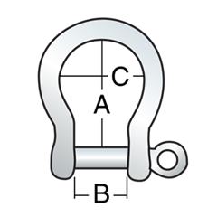 Harken Bow Shackles