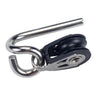 Clew Hook for Laser with Ball Bearing Block - Viking Marine