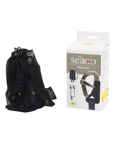 Seago Safety Line 3 Safety Hooks Elasticated Webbing - Viking Marine