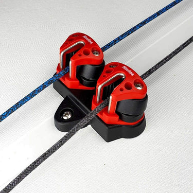Cleat plate for cunningham and outhaul for Laser® - Viking Marine