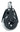 57 mm Ratchet Block — Swivel, 2x Grip 2169 - Silver