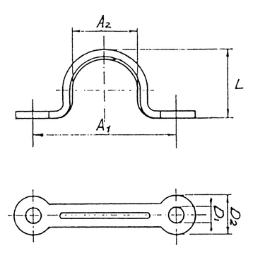 Proboat Stainless Steel Strip lacing Eye