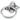 Proboat Stainless Steel Square Ring Plate