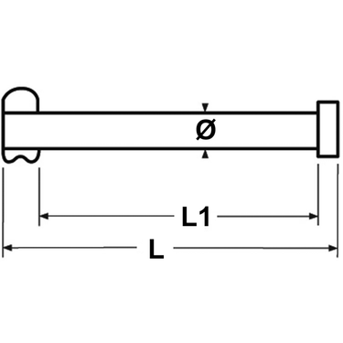 Proboat Stainless Steel Drop Nose Clevis Pin