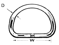 Proboat Stainless Steel Dee Ring