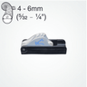Clamcleat Auto Release Racing Mini Cleat CL257 - Viking Marine