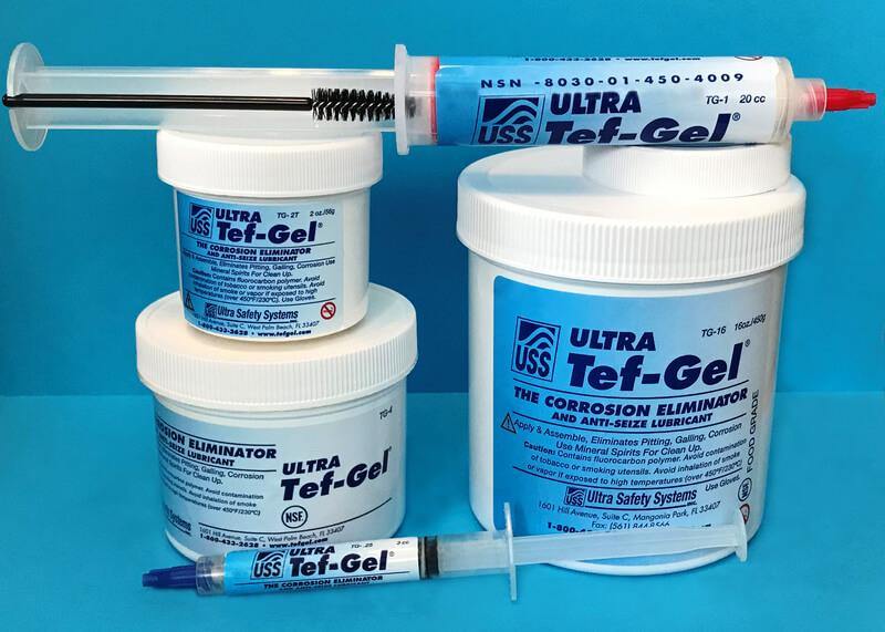 Tef-Gel - The Corrosion Eliminator & Anti Seize Lubricant | Viking Marine Tef-Gel - The Corrosion Eliminator & Anti Seize Lubricant | Viking Marine