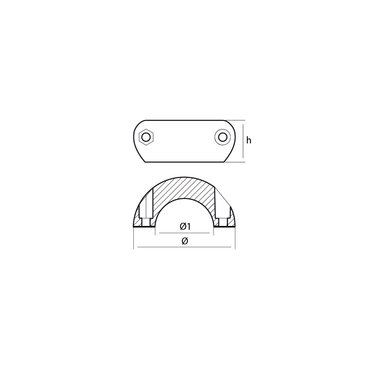 Shaft Anode, Collar Type - Viking Marine