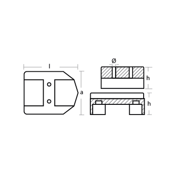 Anode 00806bis Merc Alpha I Gimbal - Viking Marine