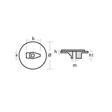 Anode 01153 Yamaha / Mariner Plate - Viking Marine