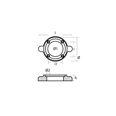 Yanmar Anode Zinc Collar 01305