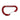 KONG ALUMINUM CARABINER PADDLE WIRE BENT GATE - RED - Viking Marine