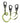 Plastimo Tether with Premium Aluminium Safety Hook (RORC) - Viking Marine