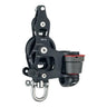 Harken 45mm Aluminum Element Fiddle Block — Swivel, Becket, Cam Cleat 6234 - Viking Marine