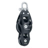 Harken 60mm Aluminum Element Fiddle Block with Swivel 6262 - Viking Marine