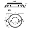Volvo Collar Anode 875815 (Technoseal 00703) - Viking Marine